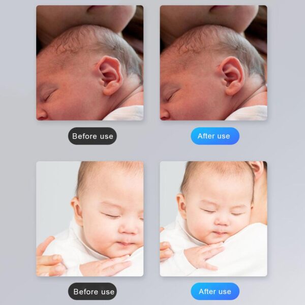 ASHATA Silicone Newborn Baby Ear Correctors Ear Patch Stickers Correction Band (Color)