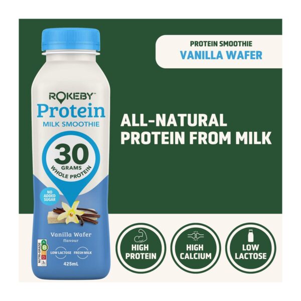 Rokeby Farm Whole Protein Smoothie Vanilla Wafer