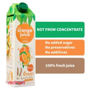 RedMart NFC 100% Orange Juice With Pulps 1L (Not from concentrate)