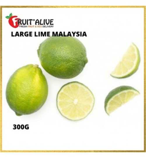 LARGE LIME FROM MALAYSIA 250GM-300GM (VEGETABLE)