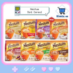 [Bundle of 2]Nestle Nestum 3in1 Original/BrownRice/Oat/Honey/Chocolate/Sweet Potato Taro🔥SG READY STOCK🔥Quaker Cereal
