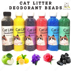 [SG SELLER] Cat Litter Deodorant Beads Cat Litter Deodorising Beads Odor Control Lemon Anti-Bacterial Deodorant Beads