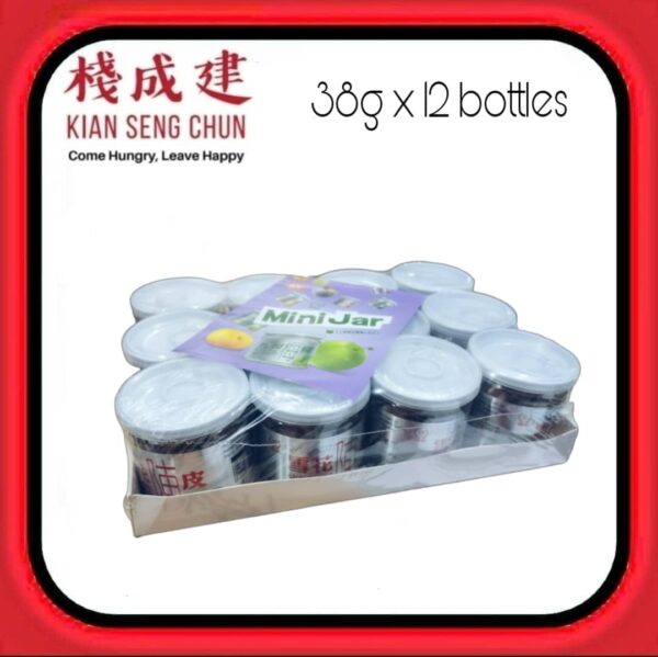38g x 12 bottles Snow Mandarin Peel Preserved Fruit
