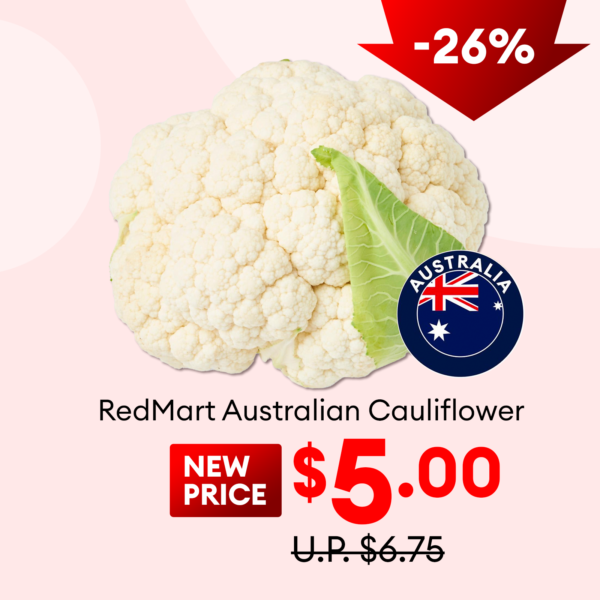 RedMart Cauliflower 450G Australia