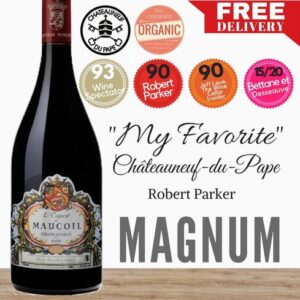 Château Maucoil Châteauneuf-du-Pape Esprit Red Magnum 2013 ~ Southern Rhone, France