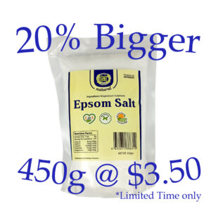 Gabrielle T Epsom Salt [450g] - New Stock