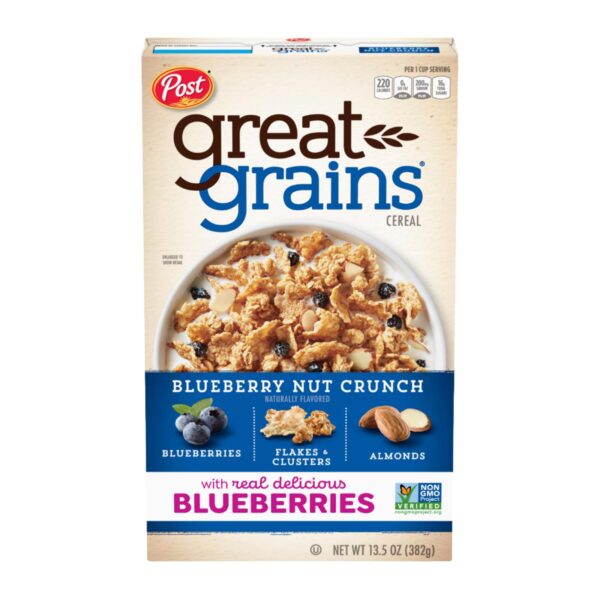 Post Great Grains Blueberry Morning Cereal