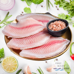 (First Ocean Foods) Fish Tilapia Fillet - 1KG