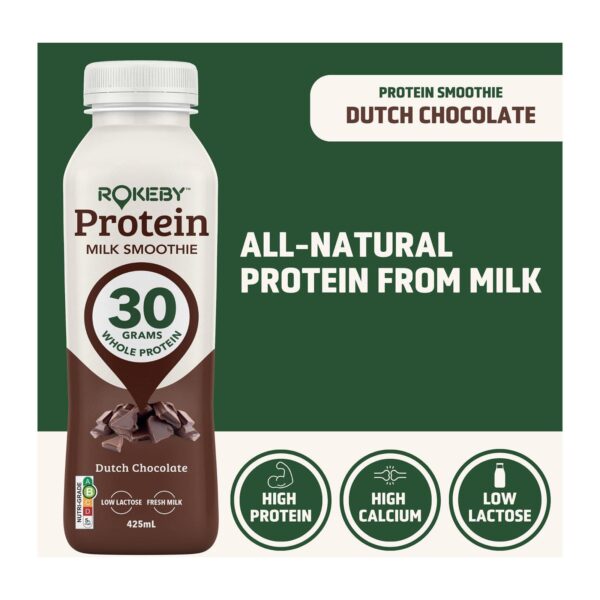 Rokeby Farm Whole Protein Smoothie Dutch Chocolate