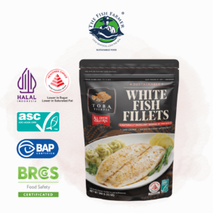 Toba Tilapia White Fish Fillet 340G