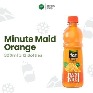 Minute Maid Orange (300ml x 12 Bottles / 300ml x 24 Bottles)
