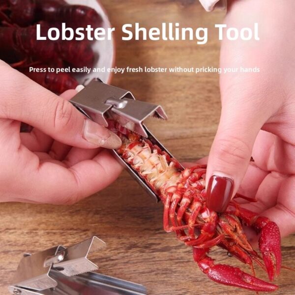 Shell Remover Tool for Shrimp