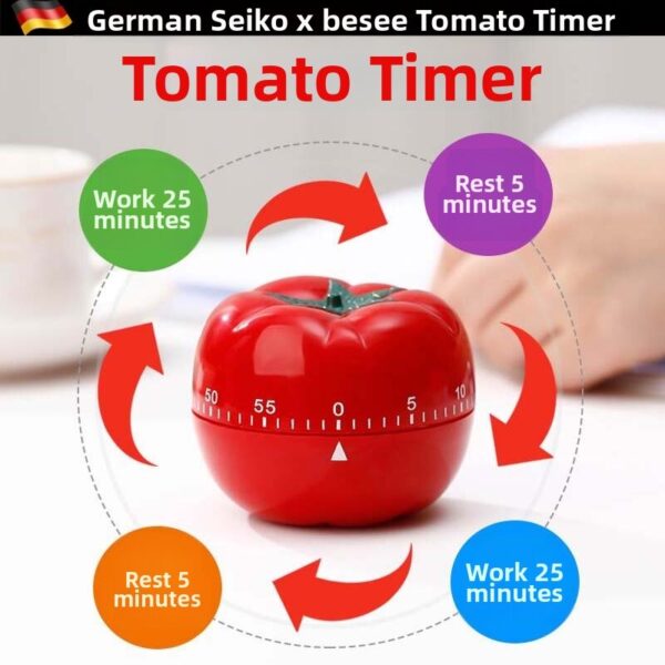 Besee | Tomato Timer Study Management Alarm Clock