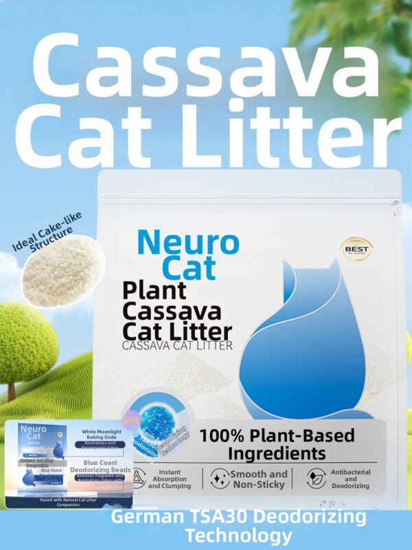 Natural Cassava Cat Litter