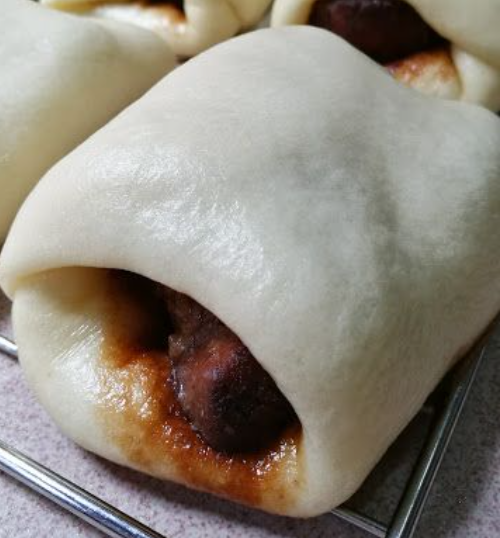 dim sum braised pork belly pau 4 pcs 扣肉包