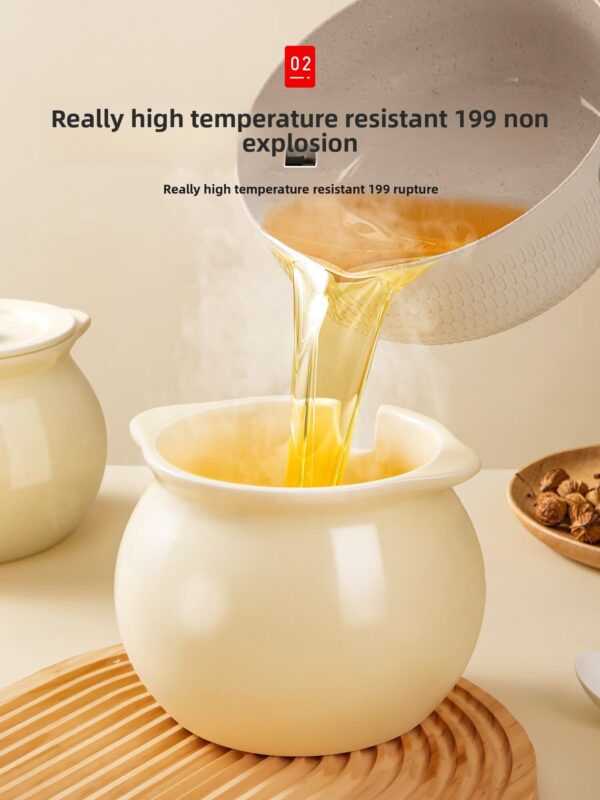 ZHIFAN | Food-Grade Ceramic Oil Can for Refrigerator