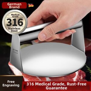 Besee | Food Grade Meat Press 316 Stainless Steel Circular