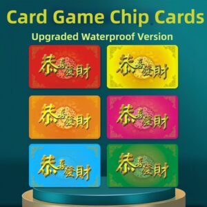 Plastic Matte Blank Chip Cards