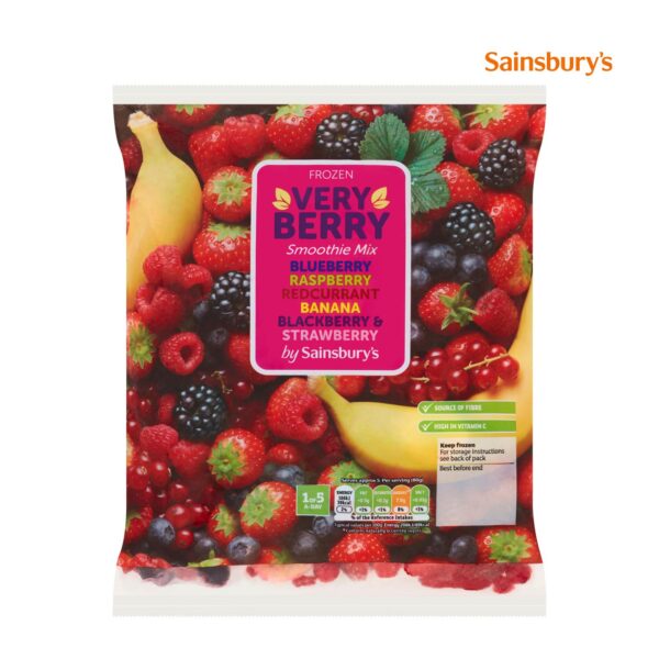 Sainsbury's Very Berry Smoothie Fruits Mix - Frozen