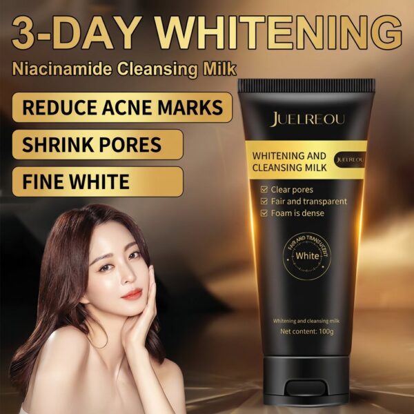 【Whiter With Every Wash】Whitening Niacinamide Cleanser Brightening Cleanser  Oil-controlling Moisturizing Deep Cleansing Cleanser Lightens Cleans Pores