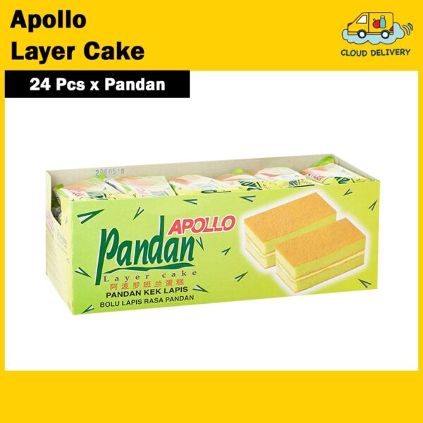 Apollo Layer Cake 24s - Pandan