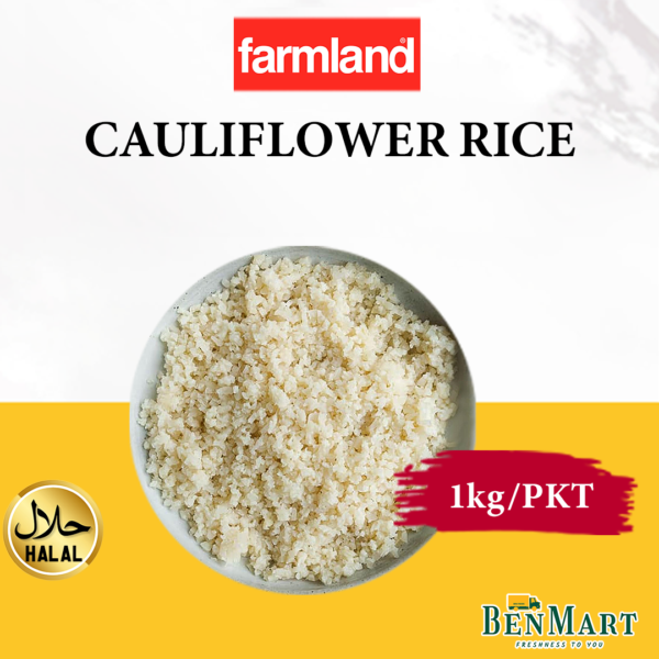 [BenMart Frozen] Farmland Healthy Cauliflower Rice 1kg - Halal