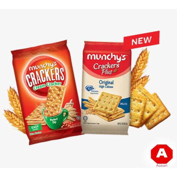MUNCHY`S CRAKERS WHEAT CRACKER //20G-23G //300G-320G