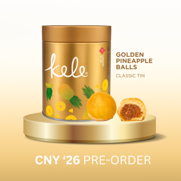KELE CNY26 PRE ORDER : Golden Pineapple Balls (Self-Collection at CNY Redemption Point)