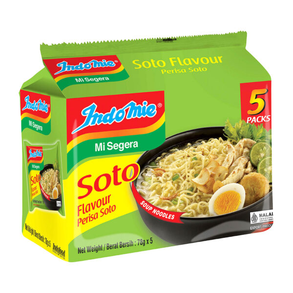 Indomie Soup Noodles Soto Instant Noodle