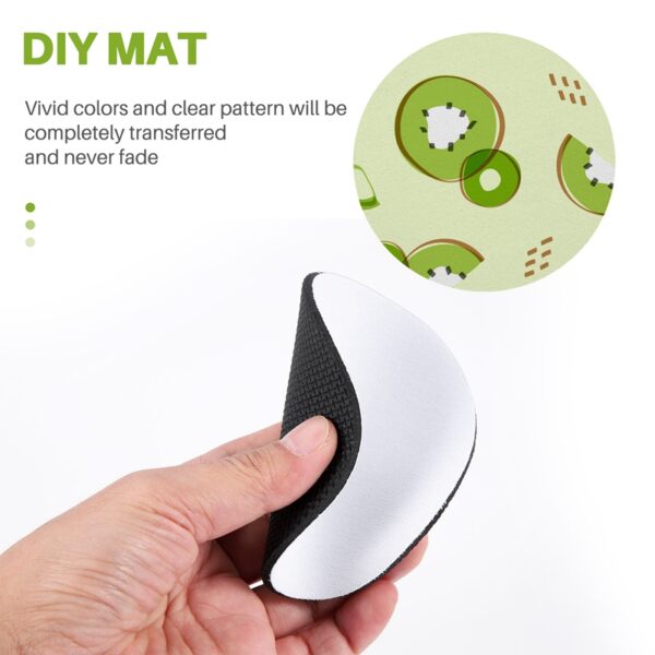 Sublimation Blank Products, 20 Pieces of 4 Inches Sublimation Coaster Blanks, Suitable for DIY Craft Hot Pressing