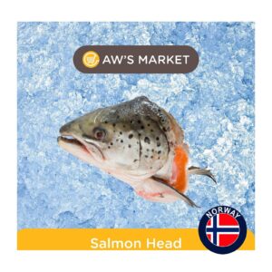 AW'S Market Fresh Salmon Head