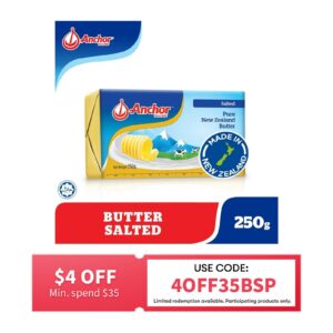 Anchor Salted Pure Butter 250G
