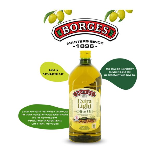 Borges Extra Light Olive Oil - 2L