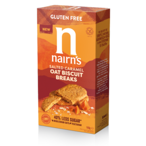 Nairn's Gluten Free Salted Caramel OatBiscuit Breaks 160g