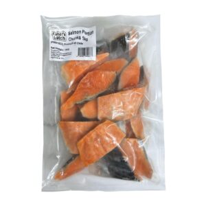 Fisher's Catch Salmon Portion Chunks - Frozen