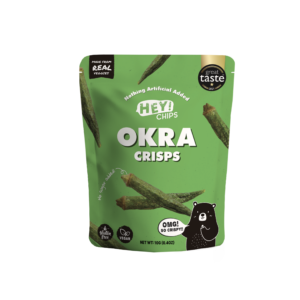 HEY! CHIPS OKRA CRISPS MINI 10G
